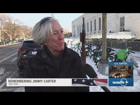 What brought you out to see Jimmy Carter?