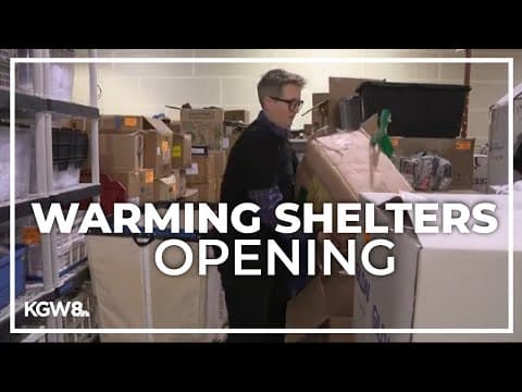 Multnomah County warming shelters open