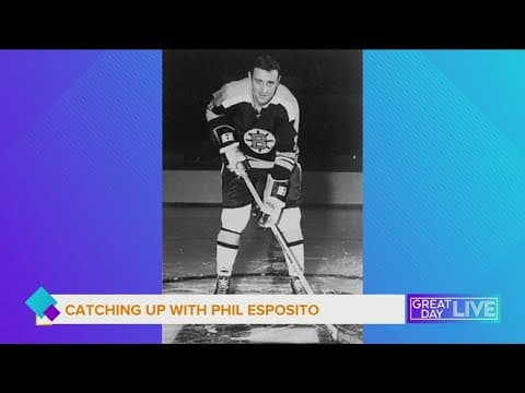 Catching up with hockey legend Phil Esposito