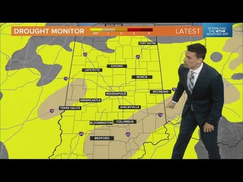 Drought conditions have officially returned to Indiana after 3 months
