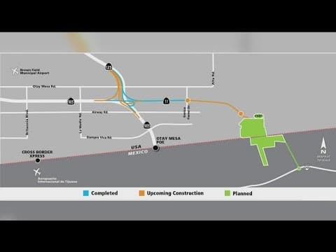 U.S., Mexico break ground on new Otay Mesa East Port of Entry