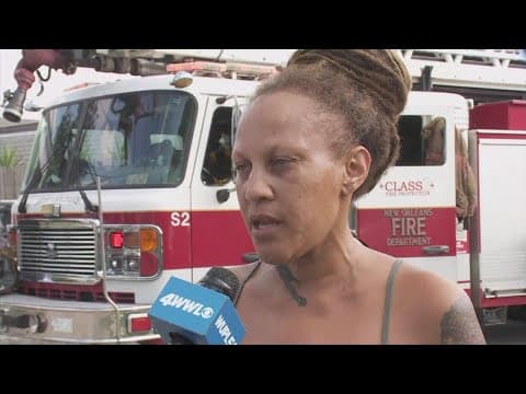 Fire appears to be under control in Leonidas neighborhood