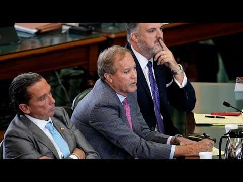 Full video: Texas Senate votes to acquit AG Ken Paxton on 16 articles of impeachment