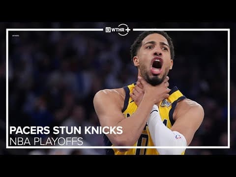 Pacers stun Knicks in Game 1 | Postgame sound and analysis | NBA Playoffs | 13Sports