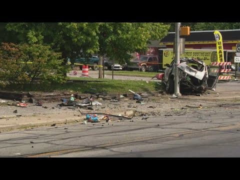 'Horrific' east side crash leaves 8 hurt, including 3 children