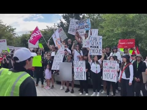 Air Canada flights grounded as flight attendants union defies return-to-work orders