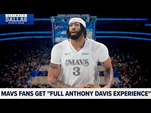Takeaways from Anthony Davis' Mavs debut? | Ultimate Dallas Sports Show