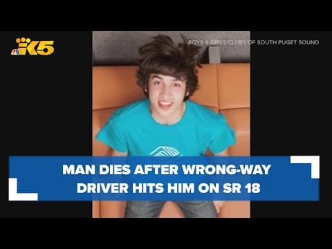 Man dies after wrong-way driver hit him on SR 18; DUI suspected