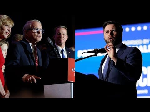 DeWine wins 2nd term, Vance retains US Senate seat for GOP