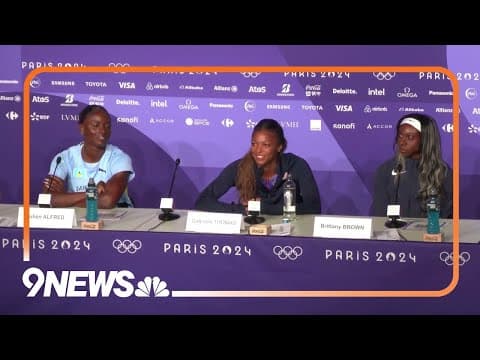 Gabby Thomas Talks After Winning 200m Gold