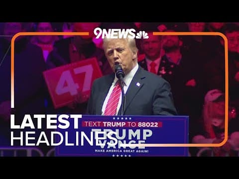 Latest Headlines | Donald Trump to be sworn in as president today