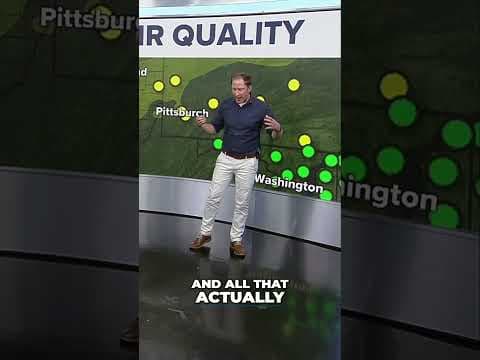 Delaware, Fairfield, Franklin & Licking counties under Air Quality Alert Tuesday #shorts