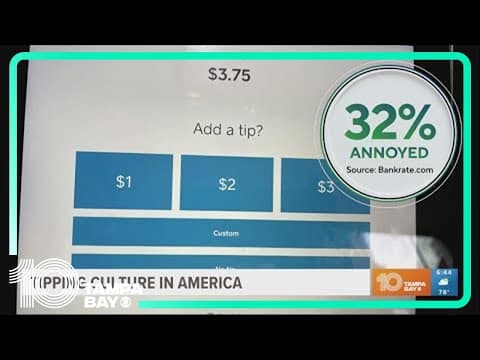 Survey: Men & Gen Z are among worst tippers