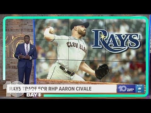 Cleveland Guardians trade SP Aaron Civale to Tampa Bay Rays for 1B prospect Kyle Manzardo
