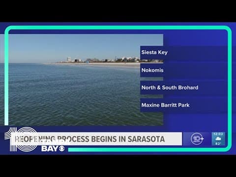 Reopening process begins in Sarasota County after Milton