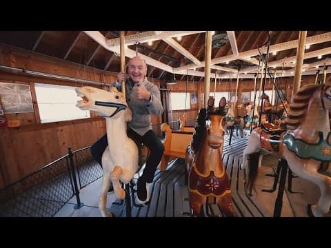 Chuck's Big Adventure at Niagara Falls: Herschell Carrousel Factory Museum