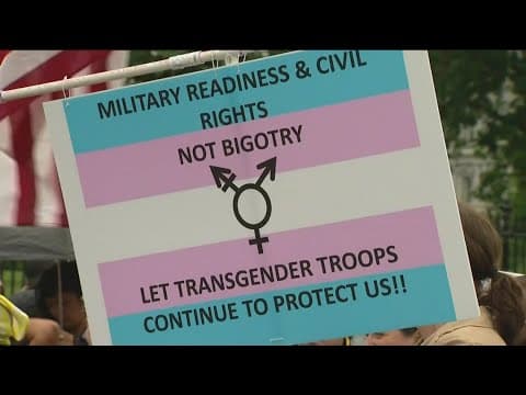 White House faces Friday deadline to appeal ruling blocking transgender military ban