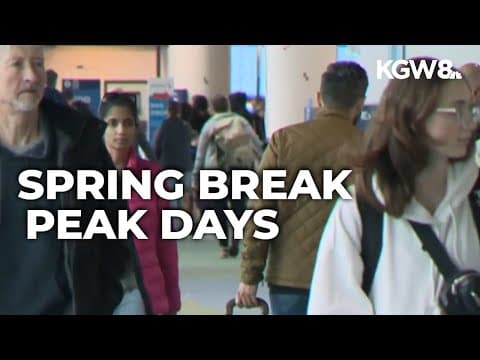 Portland airport prepares for 820,000 travelers for spring break
