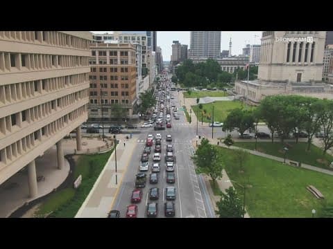 Pacers fan giveaway causes gridlock on downtown Indianapolis roads