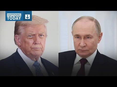 Trump to meet with Russian President Vladimir Putin for summit in Alaska