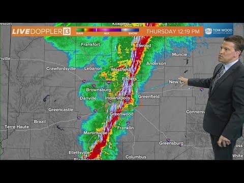 Live Doppler 13 forecast | Noon update (3/14/24) I Thunderstorm Warnings issued for several counties