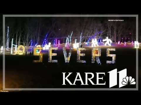 Shakopee holiday lights on display