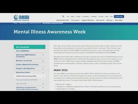 Mental Illness Awareness Week | An expert's advice on bipolar disorder