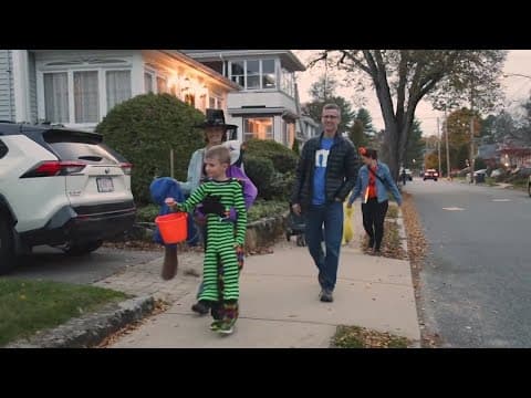 Spooky drive-thru light show, family-friendly trick-or-treating, holiday drone shows