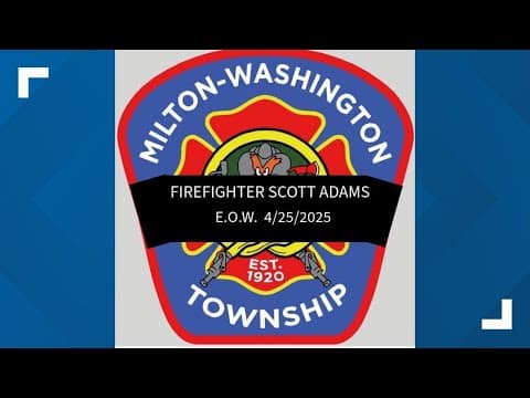 'A brother, a friend, and a true public servant' | Indiana firefighter dies in the line of duty