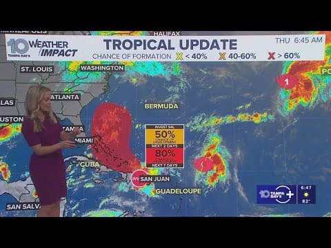 Tracking the Tropics: Humberto forms in the Atlantic, watching other invest in Atlantic