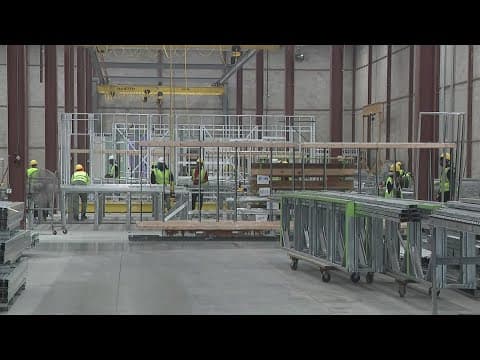 Columbus-based manufacturer assembles apartments indoors to speed housing projects, lower costs