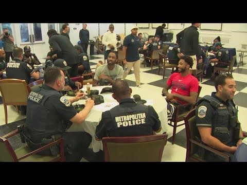 Wizards host annual Hometown Hero lunch for first responders on 9/11