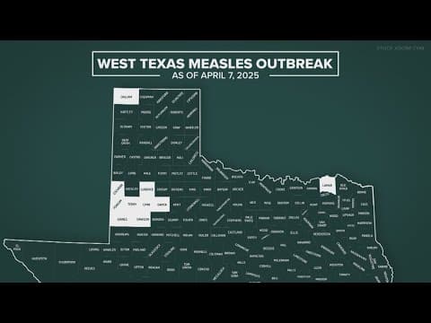 Measles Outbreak: More Texas counties now considered 'outbreak area' for measles
