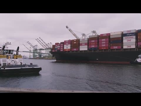 Imports boom in Los Angeles, officials say