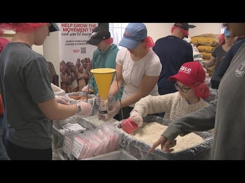 Vale church surpasses one million packaged meals