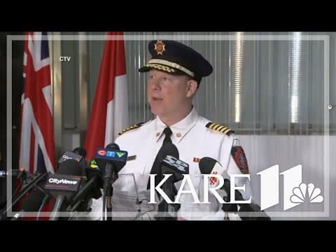 WATCH: Toronto Pearson Fire Chief provides update to crash