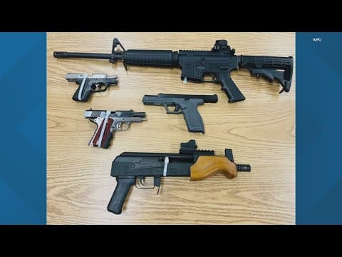 IMPD crime sweep nets guns, drugs, and arrests