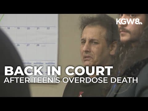 Portland man charged in teen's fentanyl overdose back in court for pretrial release violation