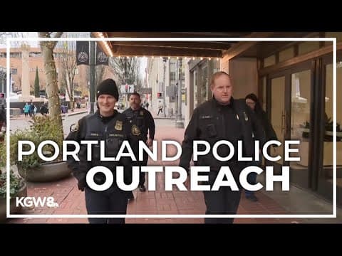 Portland police begin holiday patrols for 2nd year in a row