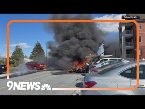 A single-engine plane crashes near a Pennsylvania airport and all 5 aboard are taken to hospitals