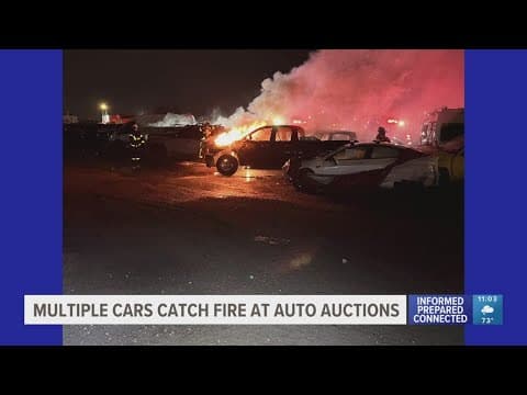 Fire at Palmetto auto auction under investigation