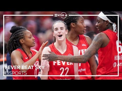 Caitlin Clark's triple-double leads Fever past Sky 93-58 | Postgame Sound and Recap | 13Sports