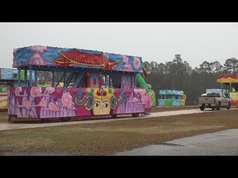 ‘The love of Mardi Gras’ | Krewe of Titans ready to roll despite rainy forecast