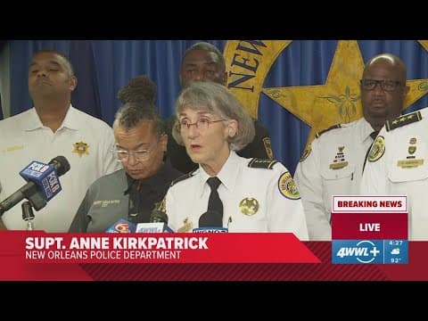 NOPD Chief and Orleans Parish Sheriff address release of mistaken inmate from jail in New Orleans