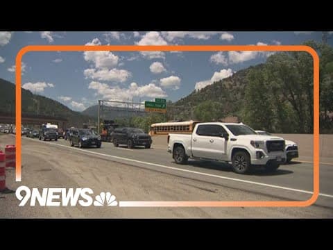 I-70 busy with holiday travelers