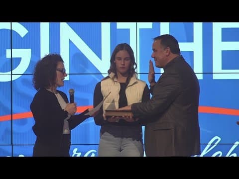 Columbus Mayor Andrew Ginther sworn in for his 3rd term