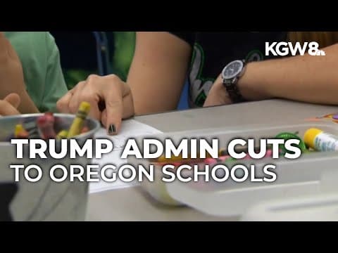 Oregon schools may lose $73M after federal education grant cuts