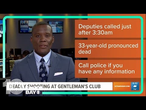 Hillsborough deputies investigating deadly shooting at gentleman's club