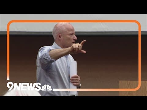 Aurora mayor, police chief push back on Trump's gang takeover claims at town hall