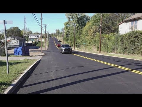 Cecil Avenue neighbors relieved construction is over after a year of work